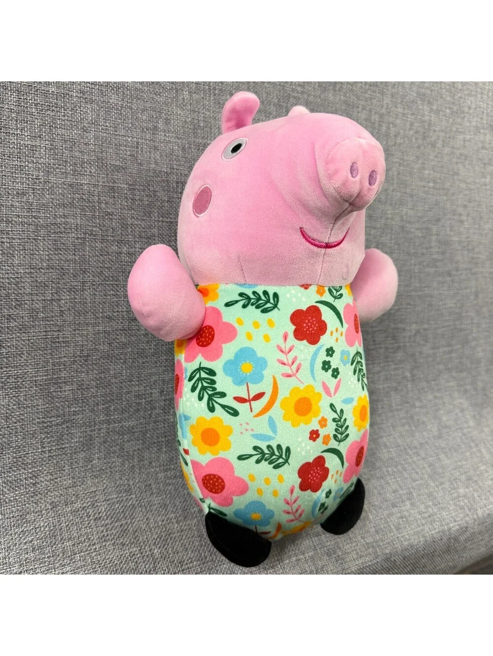 **NWT** Squishmallow Hug Mees Peppa Pig Floral Dress 11